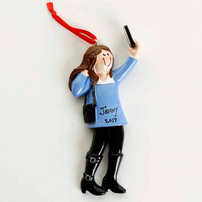 Personalised Christmas Ornament - Selfie