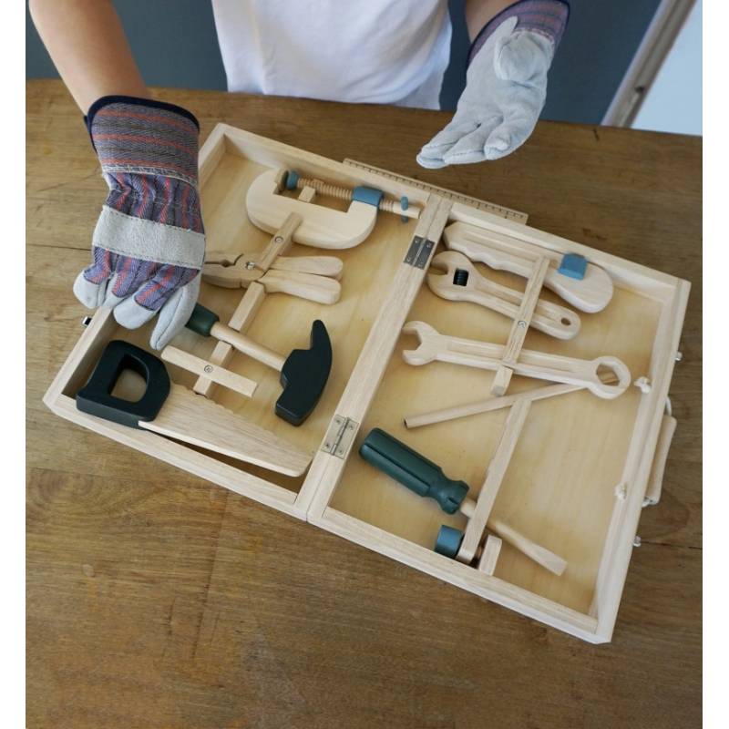 Children's Wooden Tool Box