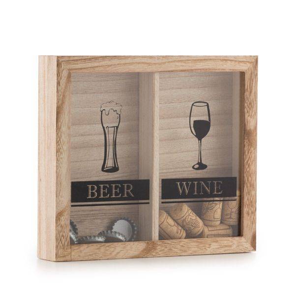 Beer Cap & Wine Cork Holder