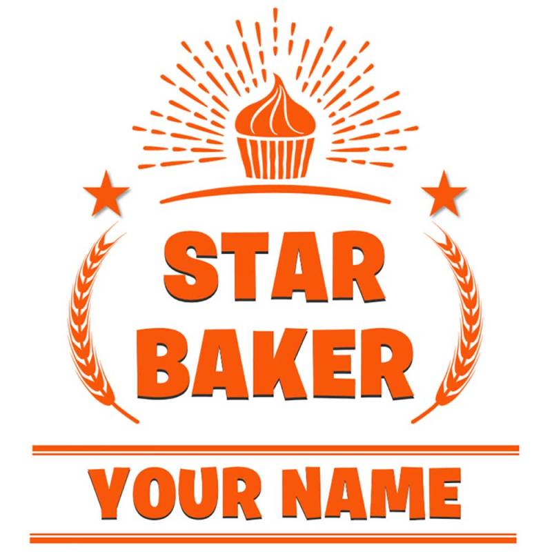 Star Baker Personalised Apron