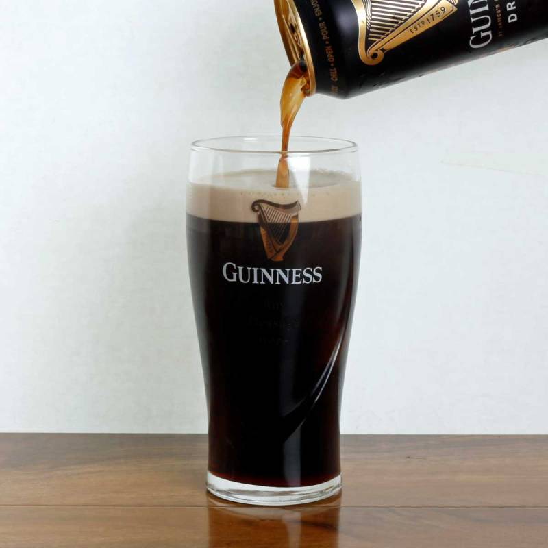 Engraved Personalised Guinness Pint Glass