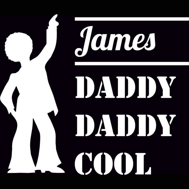 Daddy Cool Black T-Shirt