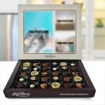 Any Three Photo Personalised Chocolate Box 270g