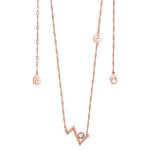 Tipperary Crystal Letter Z Rose Gold Pendant