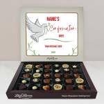 Name's Confirmation Dove - Personalised Chocolate Box 270g