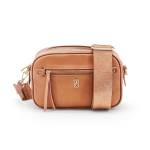 Tipperary Crystal Brooks Cross Body Bag - Tan