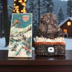 Chunky Knit Rechargeable LED Torch Hat