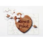 Wooden Heart Personalised Jigsaw