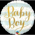 Sparkling Baby Boy Balloon in a Box