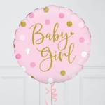 Sparkling Baby Girl Balloon in a Box