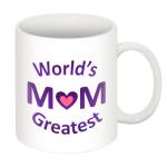 World's Greatest Mum Personalised Mug