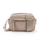 Tipperary Crystal Brooks Cross Body Bag - Greige