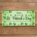 Happy St. Patrick's Day - Personalised Chocolate Bar