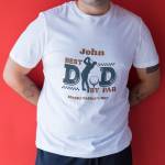 Best Dad By Par - Personalised T-Shirt