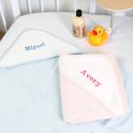 Baby Hooded Toweling Wrap