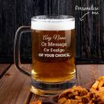 Personalised Tankard Glass