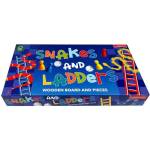 Lagoon Wooden Snakes & Ladders Set