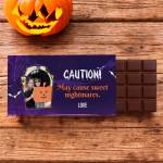 Halloween Personalised Chocolate Bar
