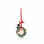 Tipperary Crystal Cats Gem Christmas Decoration