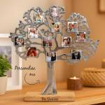 Engraved Family Tree Photo Stand