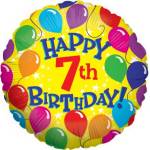 Happy 7th Birthday Balloon in a Box