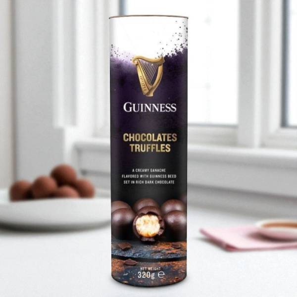 Guinness Chocolate Truffles Tube 320g