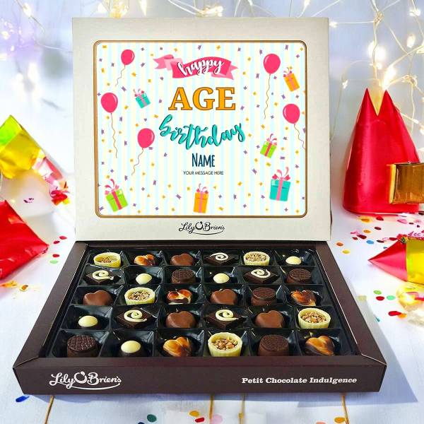 Birthday Personalised Chocolate Box 270g