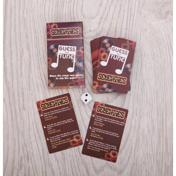 Seventies - Guess That Tune Card Game