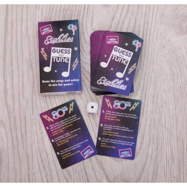 Eighties - Guess That Tune Card Game
