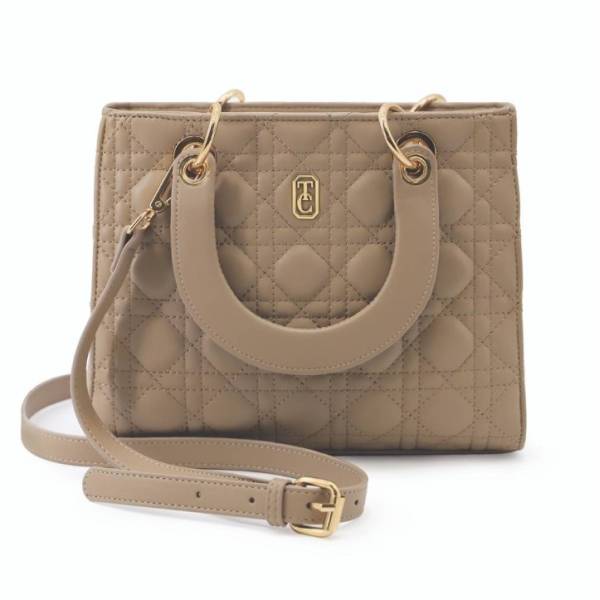 Tipperary Crystal The Genoa Handbag - Taupe