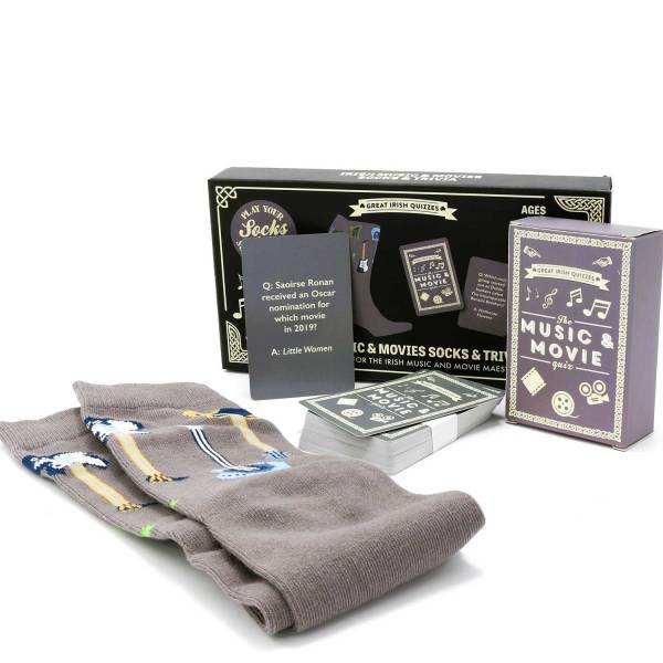 Irish Music & Movie Trivia and Socks