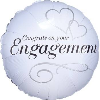 Congrats On Your Engagement Balloon in a Box