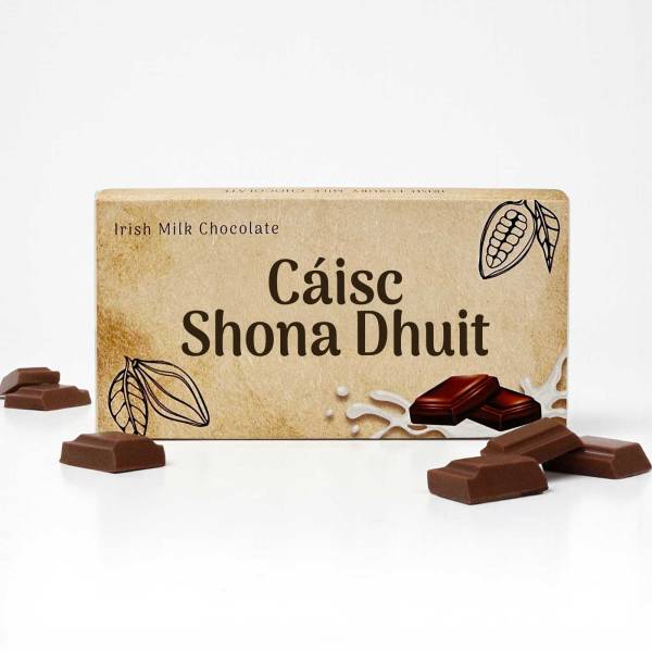 Cáisc Shona Dhuit - Irish Milk Chocolate Bar 90g