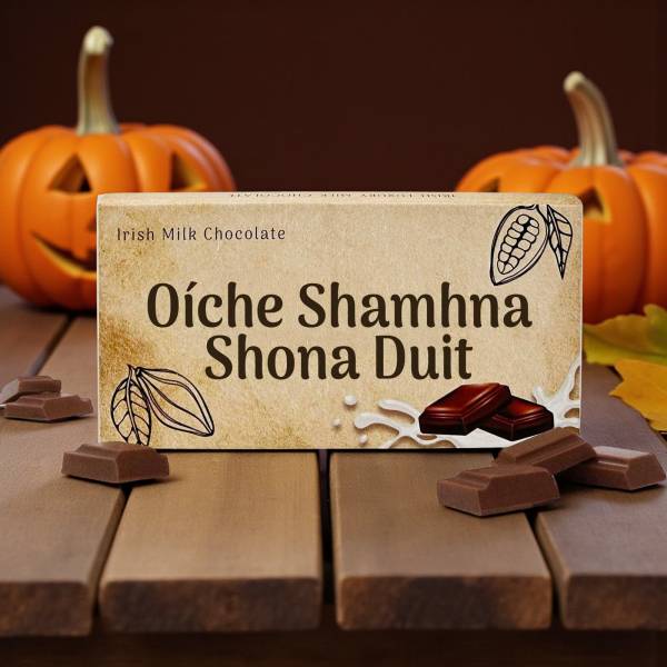 Oíche Shamhna Shona Duit - Irish Chocolate Bar 90g