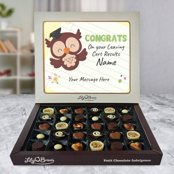 Leaving Cert Results Congrats - Personalised Chocolate Box 270g