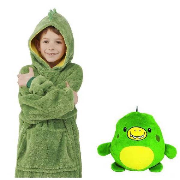 Huggle Pets Dinosaur Hoodie