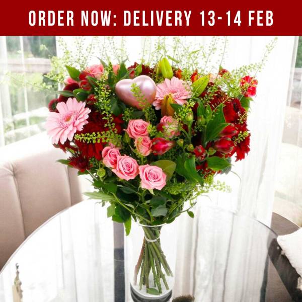 The Deluxe Mixed Fresh Flowers Bouquet