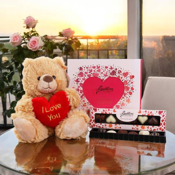 Valentine's Day Bear & Chocolate Treats