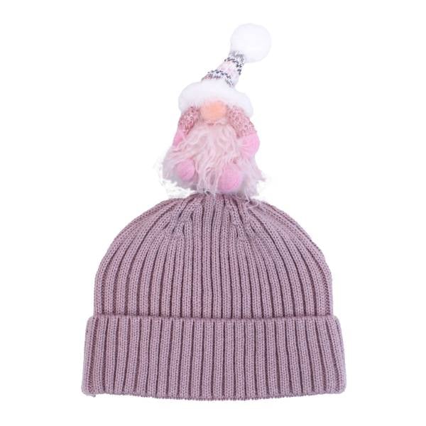 Christmas Kids Novelty Interchangeable Pom Pom Hat