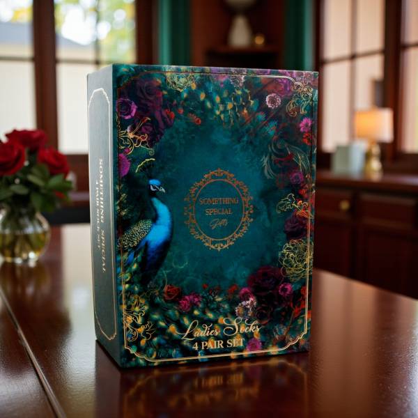 Ladies Classic 4 Pair Sock Luxury Boxed Gift Set