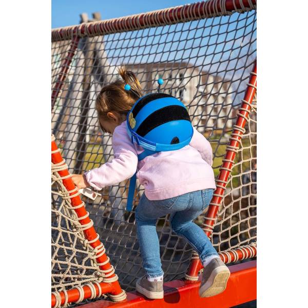 Supercute Bumblebee Kids Backpack Blue