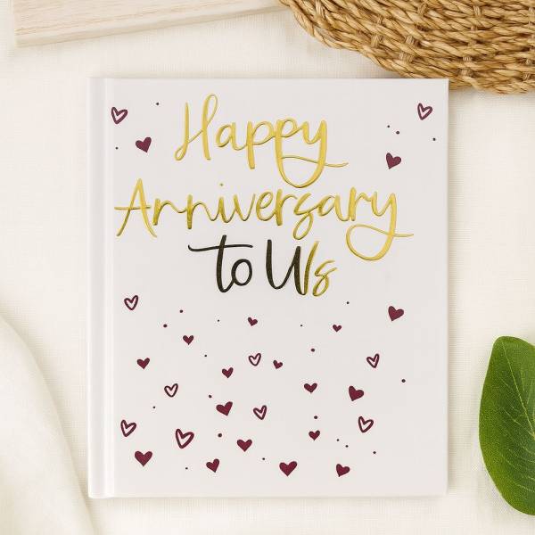 Happy Anniversary To Us Gift Book