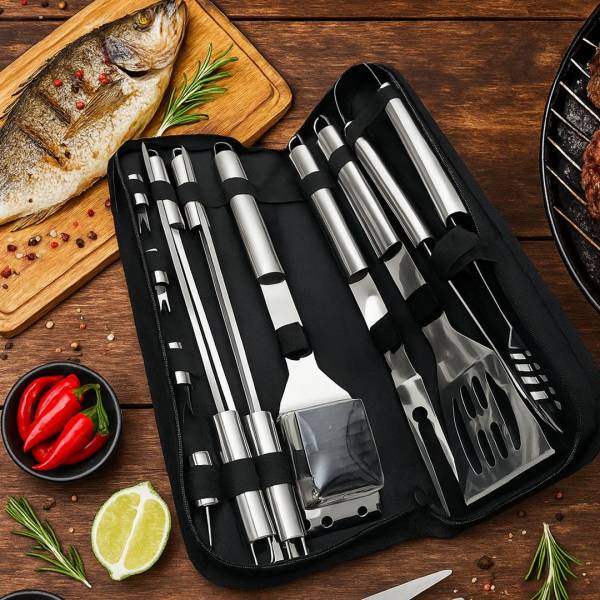 BBQ Tool Set in Carry Bag