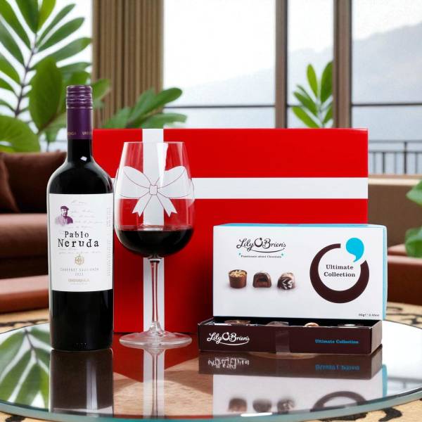 Red Wine & Chocolate Gift Hamper