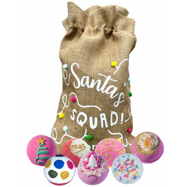 Santa Squad Hessian Sack