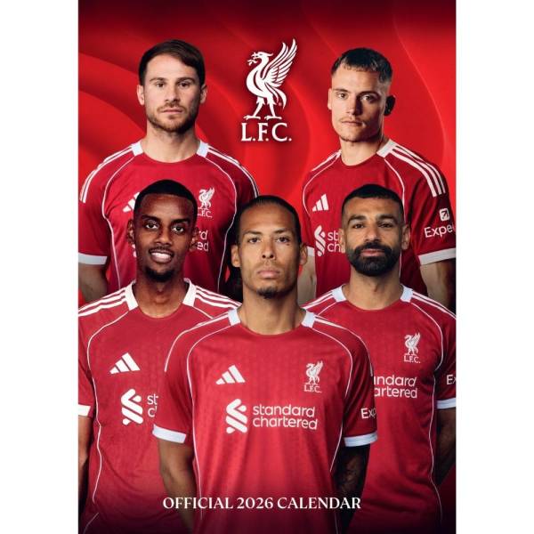 Liverpool Official 2026 Calendar