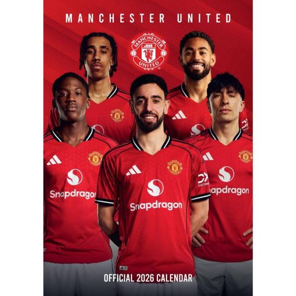Manchester United Official 2026 Calendar