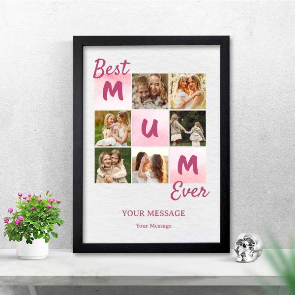Best MUM Ever - Personalised Poster