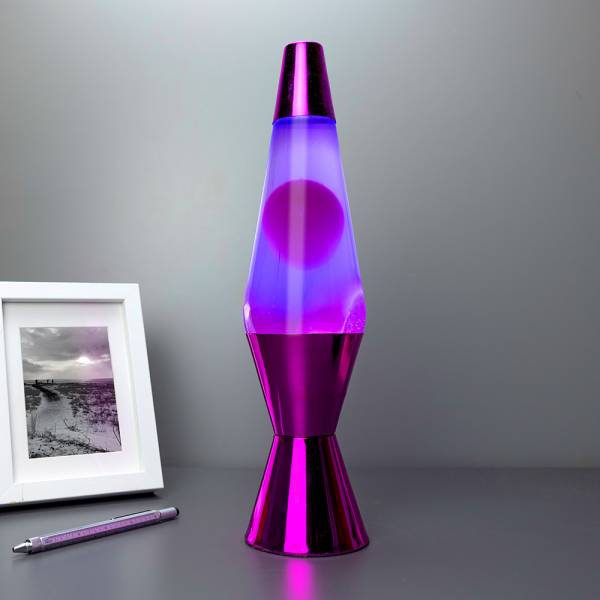 Purple Molten Lava Lamp