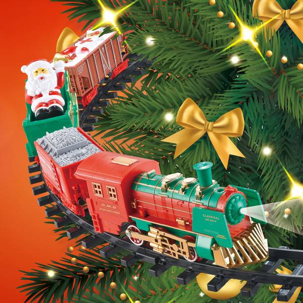 Christmas Tree Train Set
